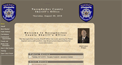 Desktop Screenshot of nac-sheriff.com